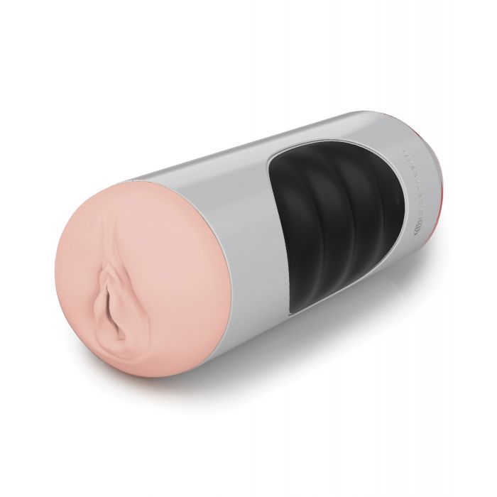 Pipedream Extreme Toyz Mega Grip Squeezable Vibrating Strokers - Pussy Shipmysextoys