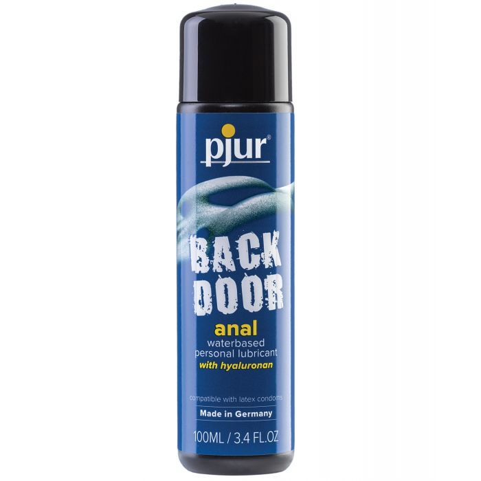 Pjur Back Door Anal Water Based Personal Lubricant - 100 ml Bottle Shipmysextoys