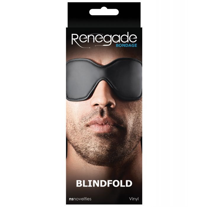 Renegade Bondage Blindfold - Black Shipmysextoys