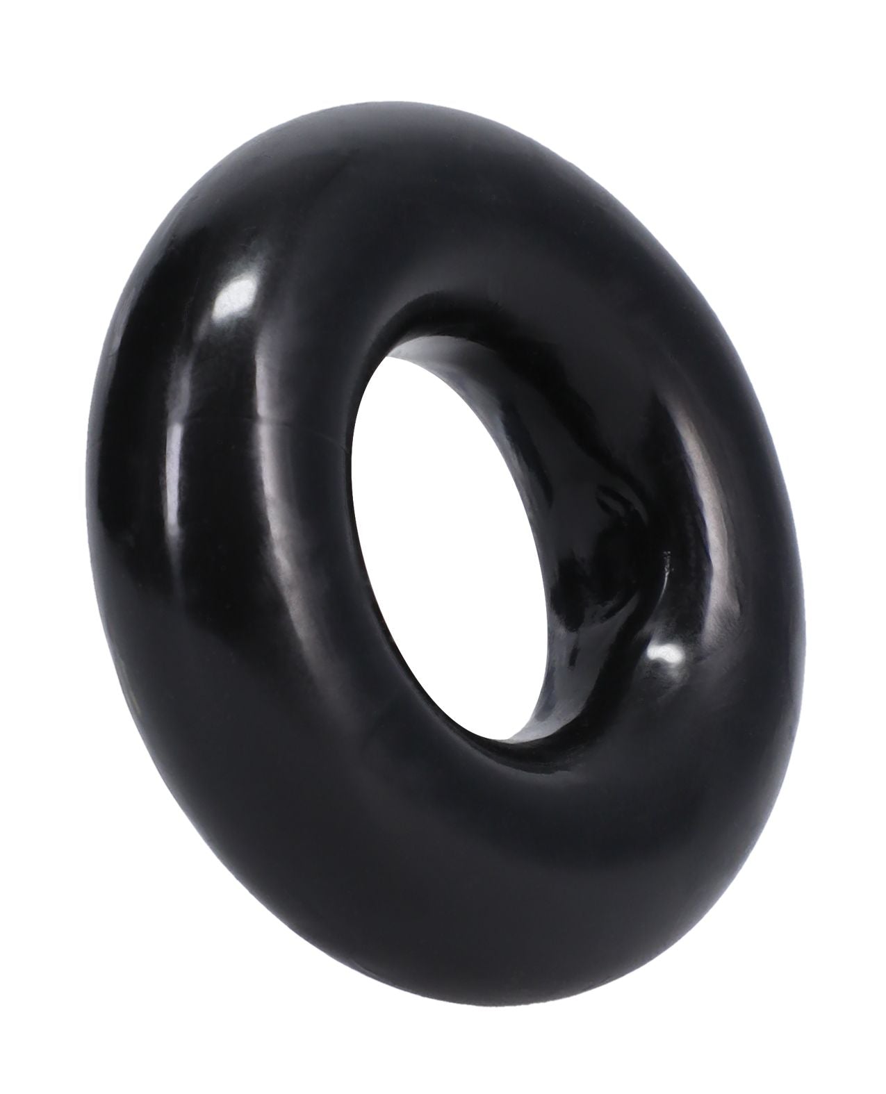 Rock Solid 3" Black Donut Ring Shipmysextoys