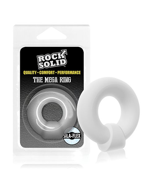 Rock Solid Mega Ring - Translucent Shipmysextoys