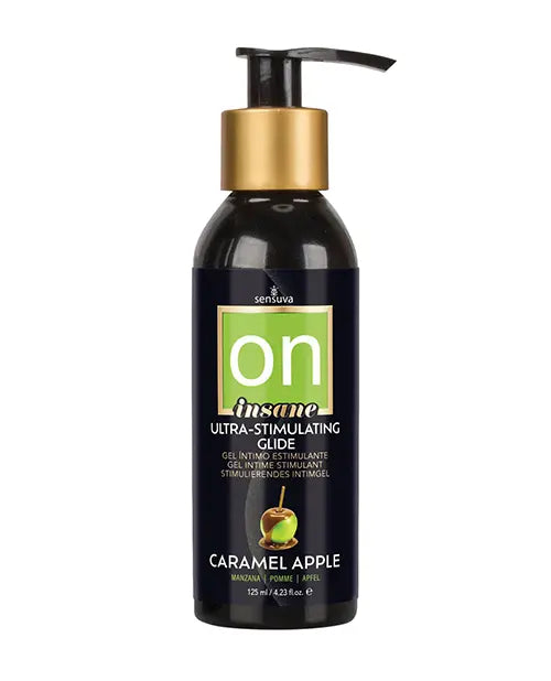 Sensuva Insane Ultra Warming & Stimulating Arousal Glide - 4.2 oz Caramel Apple