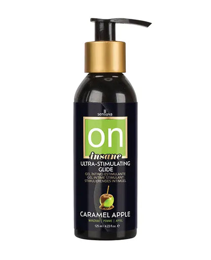 Sensuva Insane Ultra Warming & Stimulating Arousal Glide - 4.2 oz Caramel Apple
