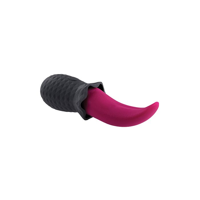 Selopa Tongue Teaser - Pink/Black Shipmysextoys