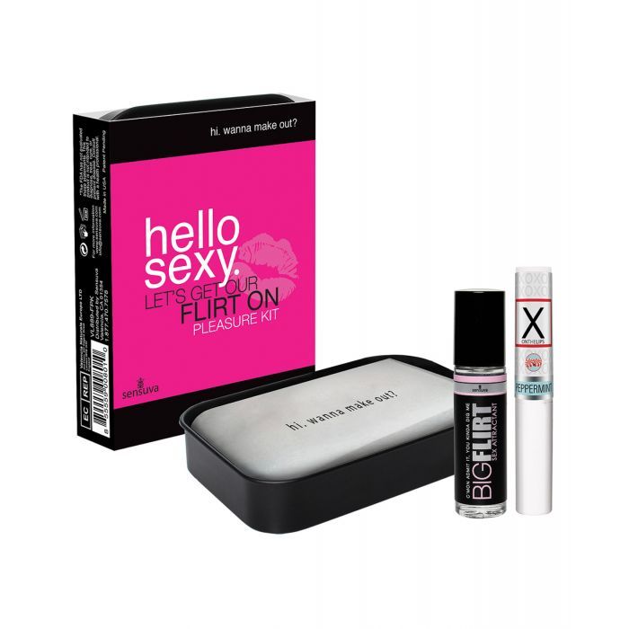 Sensuva Hello Sexy Let's Get Our Flirt On Pleasure Kit Shipmysextoys