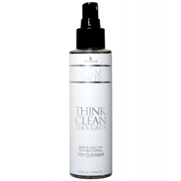 Sensuva Think Clean Thoughts Toy Cleaner - 4.2 oz Shipmysextoys