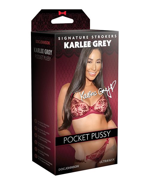 Signature Strokers Pocket Pussy - Karlee Grey Shipmysextoys