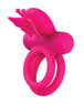 Silicone Rechargeable Butterfly Dual Ring Shipmysextoys