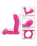 Silicone Rechargeable Double Diver - Pink Shipmysextoys