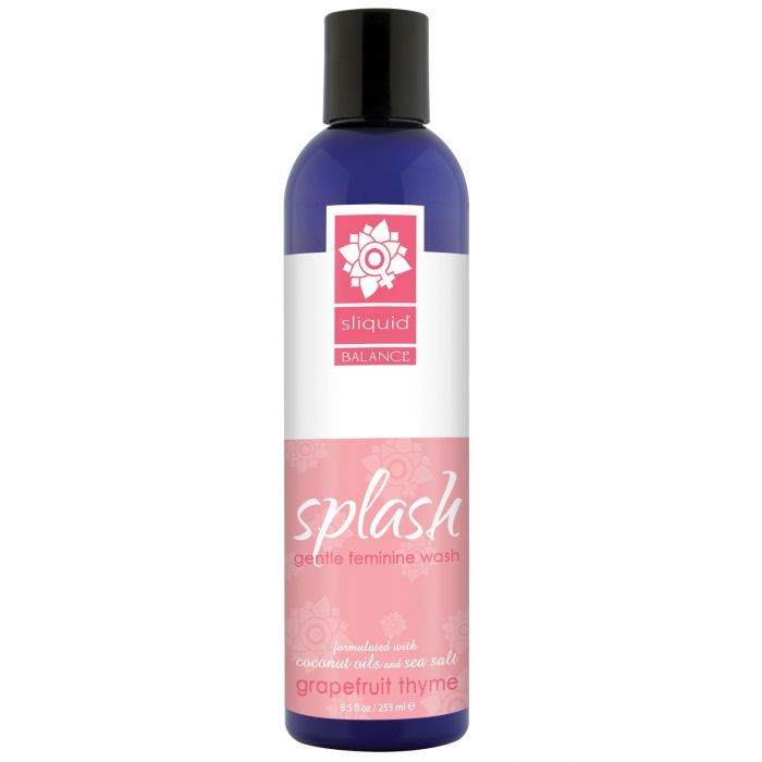 Sliquid Splash Feminine Wash - 8.5 oz Grapefruit Thyme Shipmysextoys