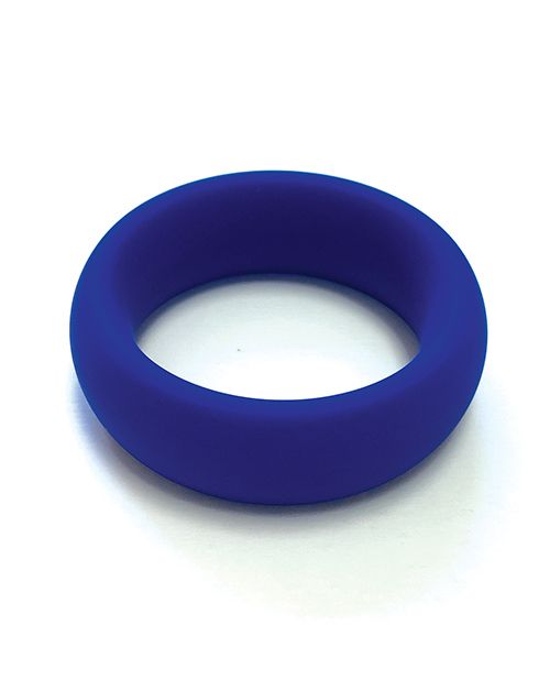 Spartacus 1.75" Wide Silicone Donut Ring - Blue Shipmysextoys