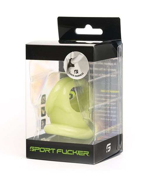 Sport Fucker Cock Harness - Glow Shipmysextoys