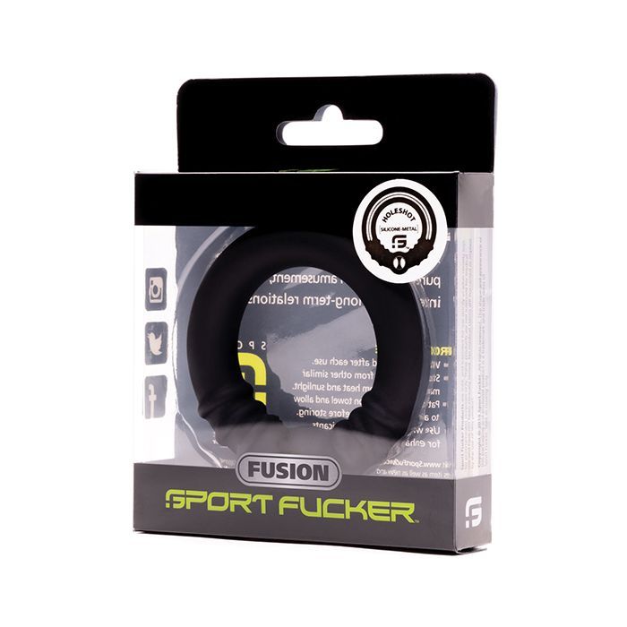 Sport Fucker Fusion Holeshot Ring Black Shipmysextoys