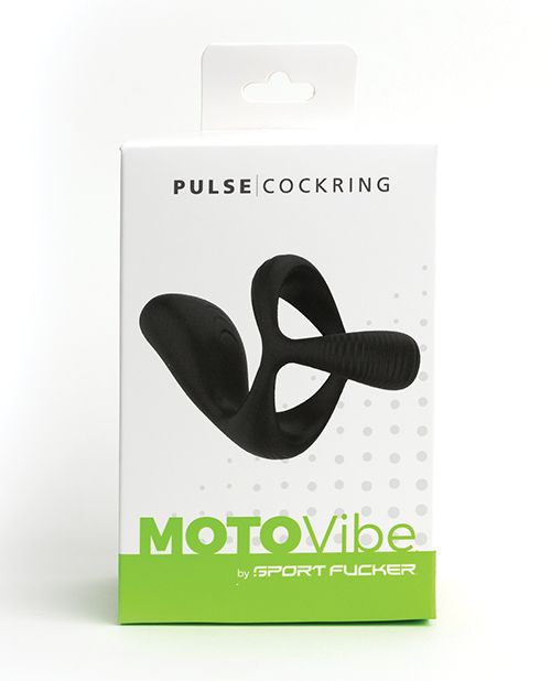 Sport Fucker Motovibe Pulse Cockring - Black Shipmysextoys