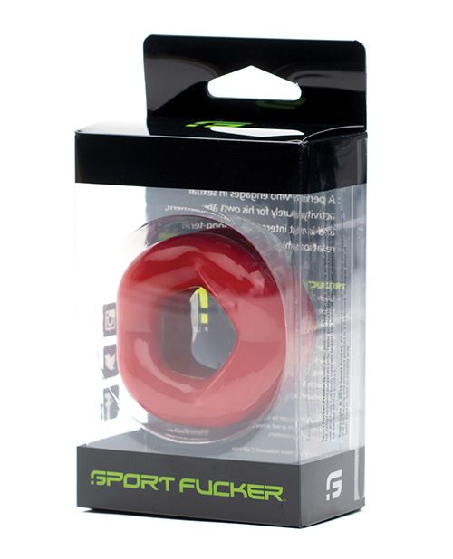 Sport Fucker Revolution Ring Stretcher - Red Shipmysextoys