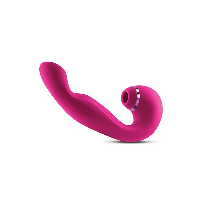 Symphony G Spot Vibe w/Suction - Pink Shipmysextoys