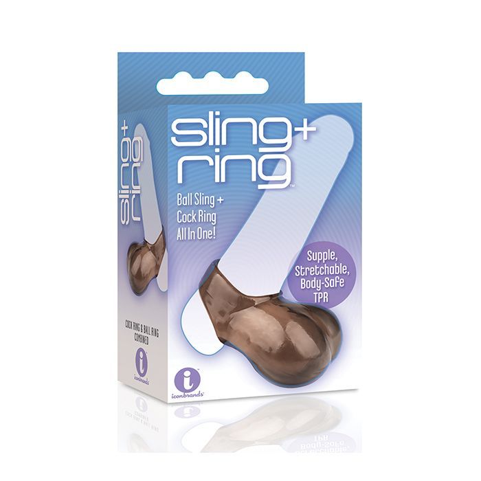 The 9's Ball Sling and Cock Ring Shipmysextoys