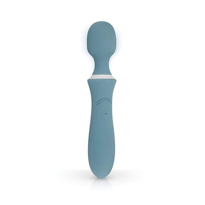 The Orchid Wand Vibrator - Teal Shipmysextoys
