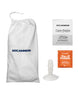 Doc Johnson product set with drawstring bag, care guide, and packaging on a white background