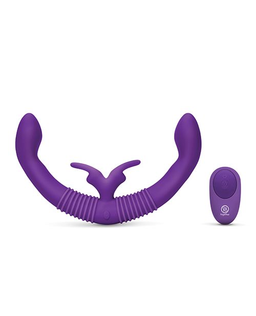 Together Female Intimacy Vibe w/Remote - Purple Shipmysextoys