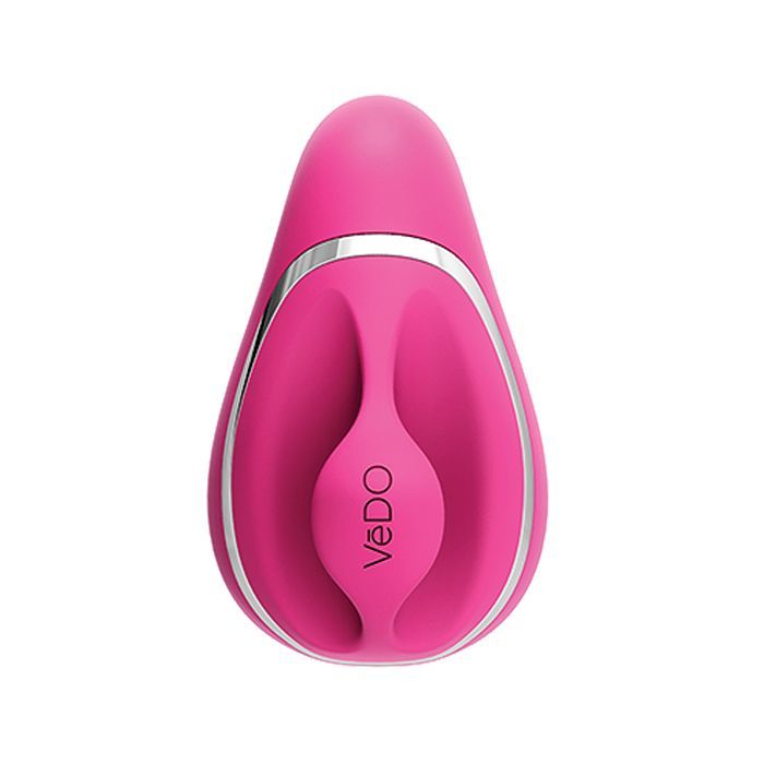 VeDO Suki Rechargeable Vibrating Sucker – Foxy Pink