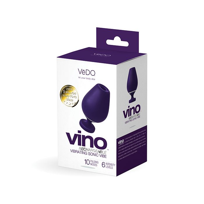 VeDO Vino Rechargeable Sonic Vibe – Purple