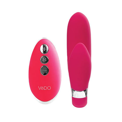 VeDO Jeni Dual Motor Vibe w/Remote – Pink