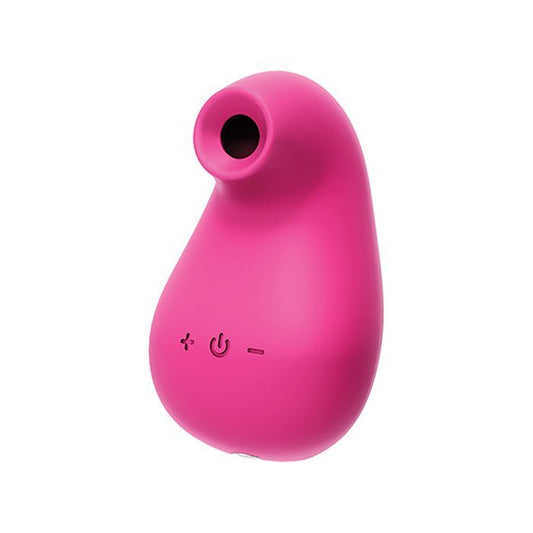 VeDO Suki Rechargeable Vibrating Sucker – Foxy Pink