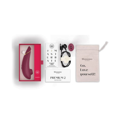 Womanizer Premium 2 – Bordeaux