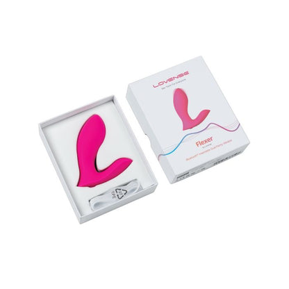 Lovense Flexer Dual Panty Vibrator - Pink